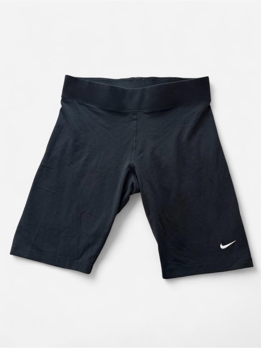 Nike Black Swoosh Bike Shorts Women’s Large